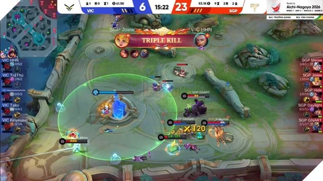 MLBB: Saigon Phantom Vượt Qua The Vicious, Đại Diện Esports Việt Nam Đến ASIAD 2026