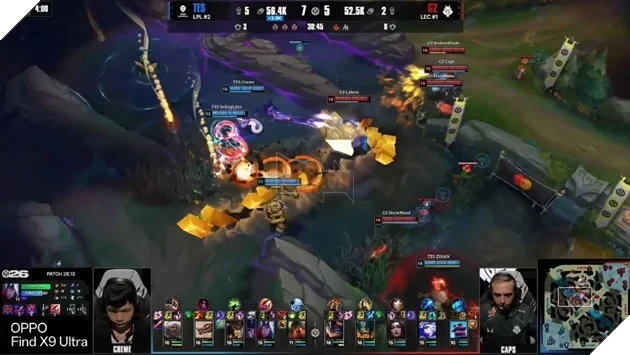 MSI 2026: G2 Lội Ngược Dòng Cảm Xúc Trong Loạt Trận BO5 Với TOP Esports