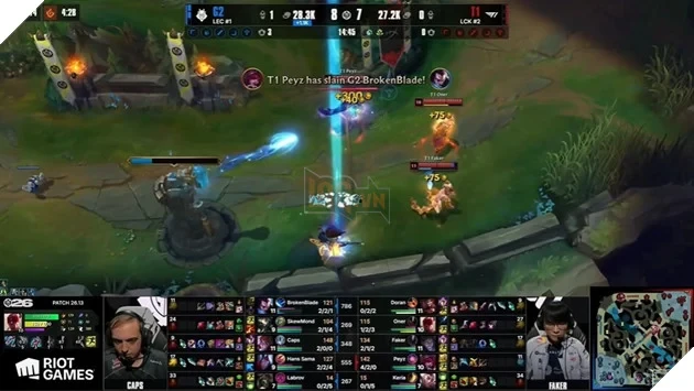 MSI 2026: G2 Tạo Địa Chấn Với Thắng Lợi Ấn Tượng Trước T1