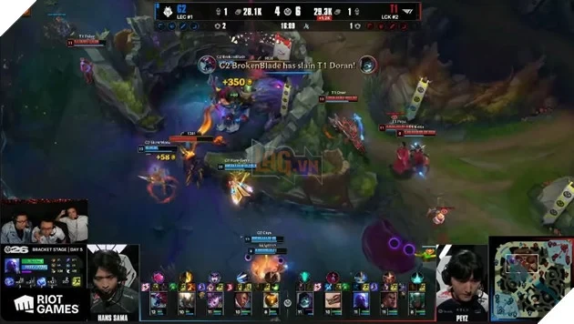 MSI 2026: G2 Tạo Địa Chấn Với Thắng Lợi Ấn Tượng Trước T1