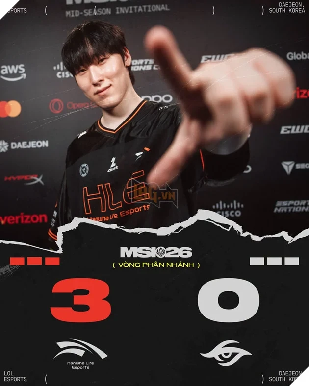 MSI 2026: Hanwha Life Esports Khẳng Định Vị Thế Trước Team Secret Whales MSI 2026: Hanwha Life Esports Khẳng Định Vị Thế Trước Team Secret Whales