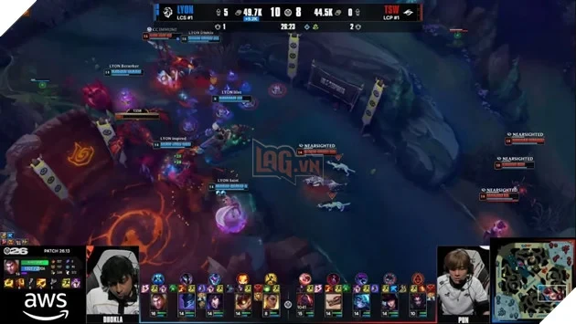 MSI 2026: LYON Khẳng Định Sức Mạnh Nhà Vô Địch LCS, Đả Bại Team Secret Whales