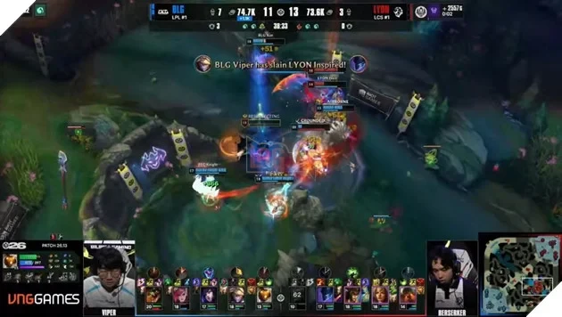 MSI 2026: LYON Thi Đấu Sòng Phẳng Với Bilibili Gaming, Đại Diện LPL Vẫn Tỏa Sáng