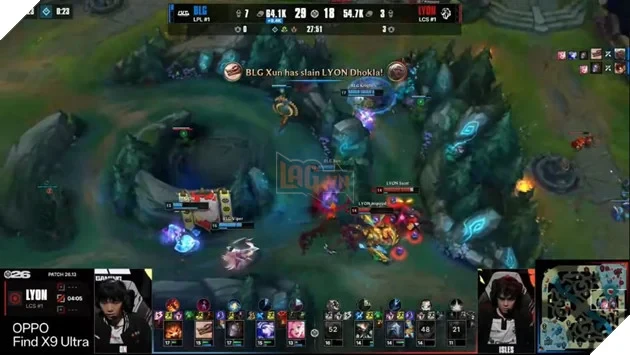 MSI 2026: LYON Thi Đấu Sòng Phẳng Với Bilibili Gaming, Đại Diện LPL Vẫn Tỏa Sáng