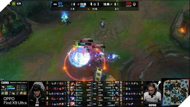 MSI 2026: LYON Thi Đấu Sòng Phẳng Với Bilibili Gaming, Đại Diện LPL Vẫn Tỏa Sáng