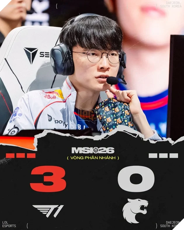 MSI 2026: T1 Thuận Lợi Vượt Qua Furia, Sẵn Sàng Tái Ngộ G2