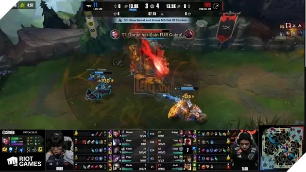 MSI 2026: T1 Thuận Lợi Vượt Qua Furia, Sẵn Sàng Tái Ngộ G2