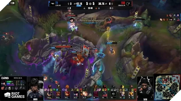 MSI 2026: T1 Thuận Lợi Vượt Qua Furia, Sẵn Sàng Tái Ngộ G2