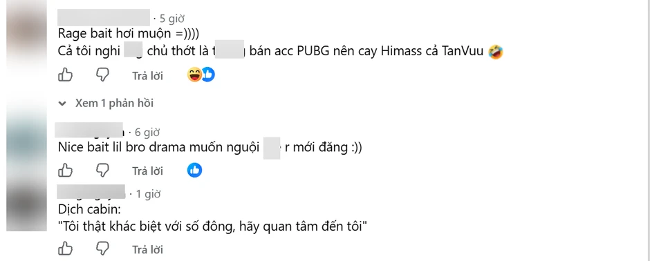 Nam Facebooker cố tình "ngược" dư luận trong drama PUBG nhưng bị "tạt gáo nước lạnh"