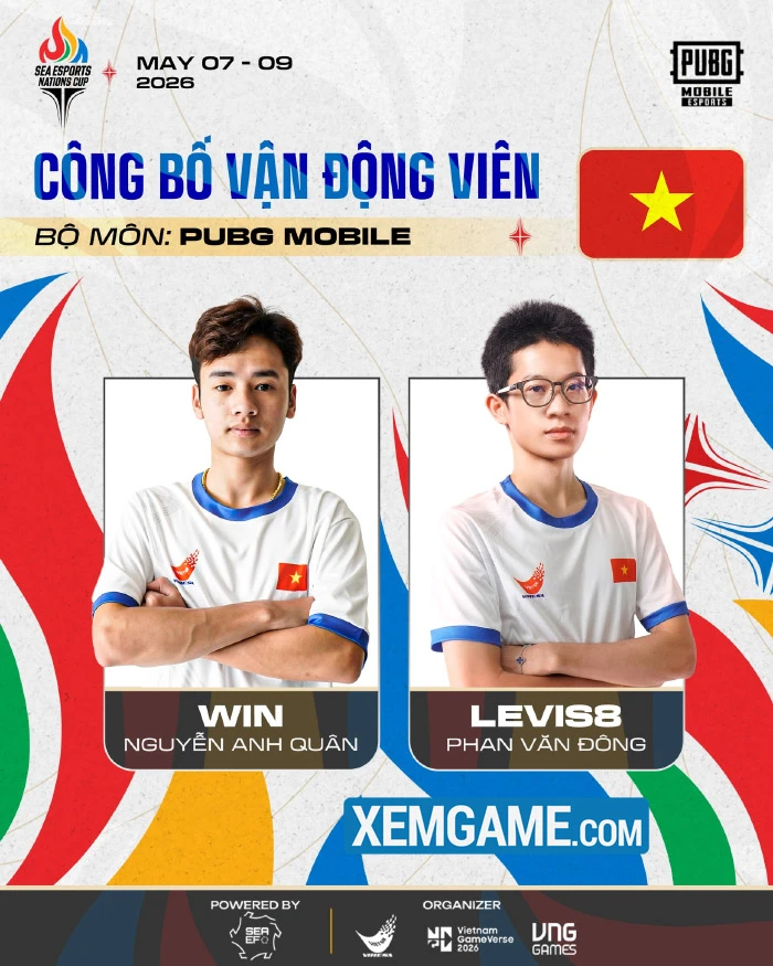 PUBG Mobile sẽ là bộ môn khai màn giải đấu Esports Nations Cup 2026 PUBG Mobile sẽ là bộ môn khai màn giải đấu Esports Nations Cup 2026