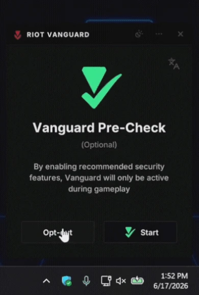 Riot nới lỏng cơ chế hoạt động của Vanguard, giúp PC "nhẹ gánh" Riot nới lỏng cơ chế hoạt động của Vanguard, giúp PC "nhẹ gánh"