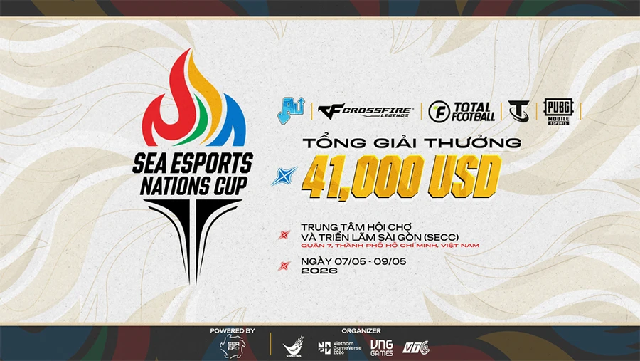 SEA Esports Nations Cup 2026: Bước tiến chiến lược khẳng định vị thế Esports Đông Nam Á