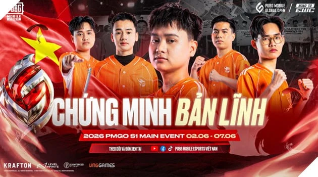 TEAM FLASH SẴN SÀNG CHO GIẢI PUBG MOBILE TOÀN CẦU - 2026 PMGO SEASON 1