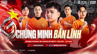 TEAM FLASH SẴN SÀNG CHO GIẢI PUBG MOBILE TOÀN CẦU - 2026 PMGO SEASON 1