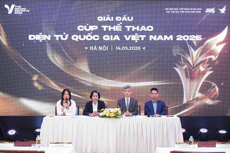 The Grand Esports 2026 ra mắt: Việt Nam đặt mục tiêu xây dựng hệ sinh thái Esports quốc gia The Grand Esports 2026 ra mắt: Việt Nam đặt mục tiêu xây dựng hệ sinh thái Esports quốc gia