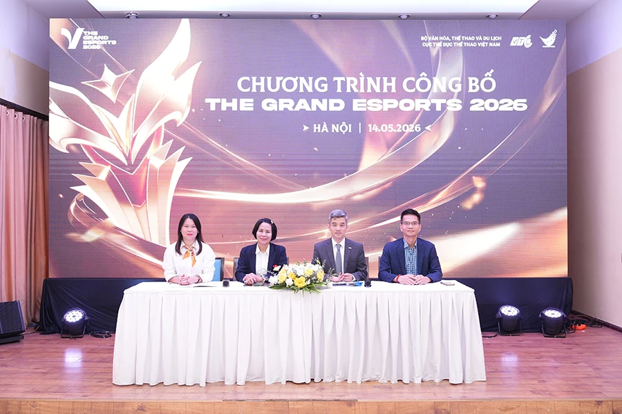 The Grand Esports Championship 2026 : Hà Nội bước vào cuộc đua trung tâm Esports khu vực The Grand Esports Championship 2026 : Hà Nội bước vào cuộc đua trung tâm Esports khu vực