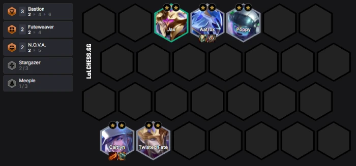 Tìm hiểu cách xây dựng Aatrox Caitlyn reroll - đội hình dị của ĐTCL 17.5b Tìm hiểu cách xây dựng Aatrox Caitlyn reroll - đội hình dị của ĐTCL 17.5b