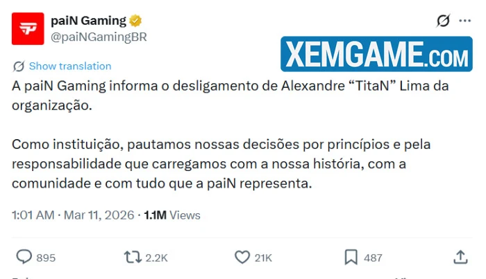 TitaN – Xạ Thủ kỳ cựu CBLOL đối mặt cáo buộc nghiêm trọng, tin tức esports mới nhất TitaN – Xạ Thủ kỳ cựu CBLOL đối mặt cáo buộc nghiêm trọng, tin tức esports mới nhất