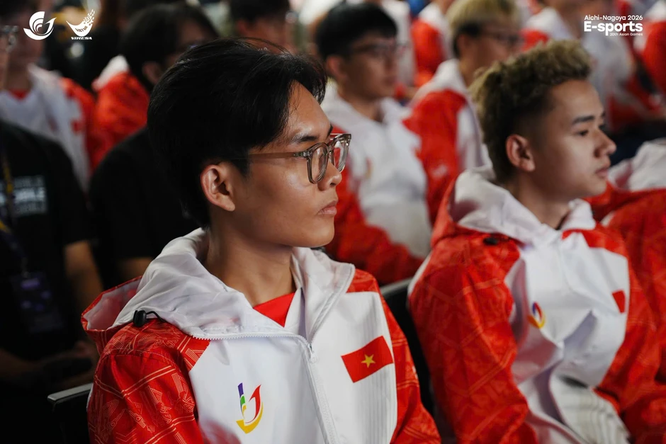Toàn cảnh Lễ ra quân ASIAD 2026: Dấu ấn “Chớp Cam” trong màu áo Đội tuyển Quốc gia Thể thao điện tử Việt Nam Toàn cảnh Lễ ra quân ASIAD 2026: Dấu ấn “Chớp Cam” trong màu áo Đội tuyển Quốc gia Thể thao điện tử Việt Nam