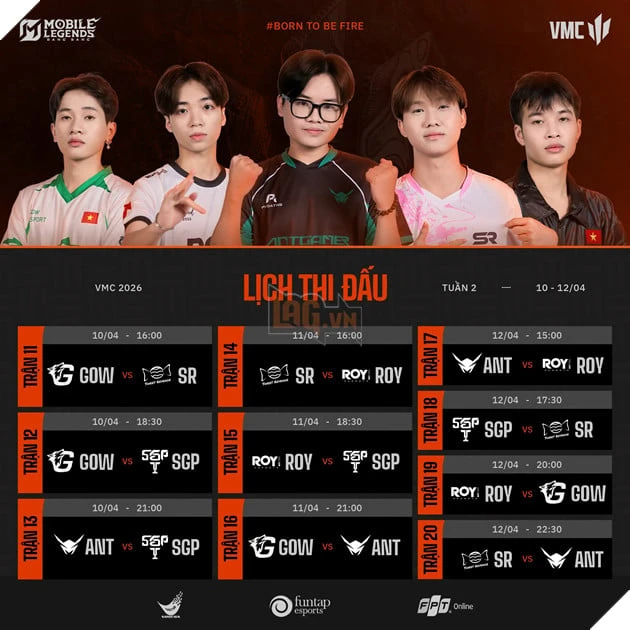 VMR Spring 2026 Tuần 1: Saigon Phantom Thống Trị BXH, Hướng Đến Playoffs