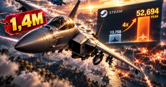 Bị chê tối ưu game chưa tốt, bom tấn 1,4 triệu vẫn bùng nổ trên Steam, lượng người chơi đạt kỷ lục, gấp 4 lần phần trước
