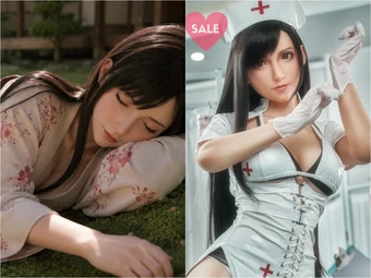 Búp bê tỷ lệ 1:1 của Tifa gây sốt game thủ, tái hiện hoàn hảo nữ chính gợi cảm, vừa mở bán đã sớm hết hàng