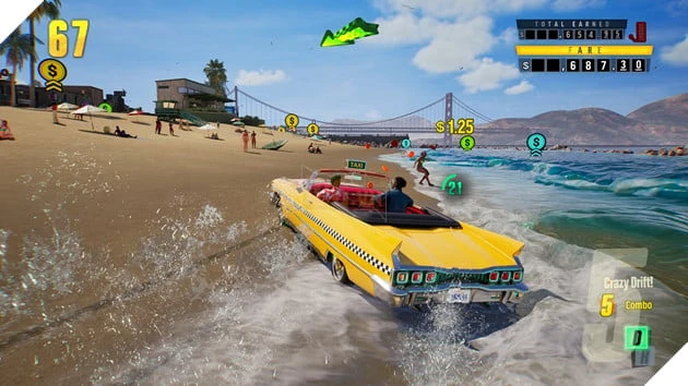 Crazy Taxi World Tour chính thức lộ diện, nhưng mắc tranh cãi vì sử dụng AI tạo sinh