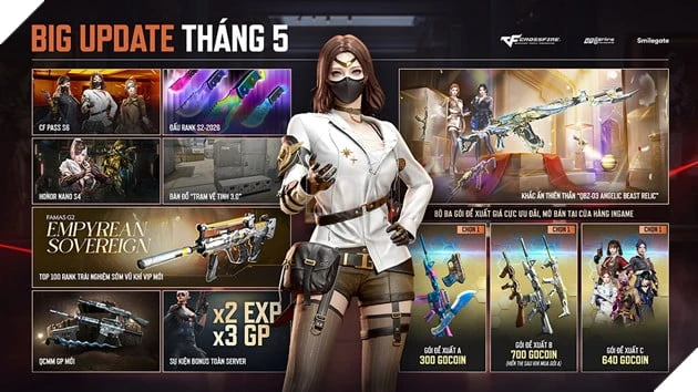 Crossfire giới thiệu đồng thời Đấu Rank season 30 và Nano Rank season 4