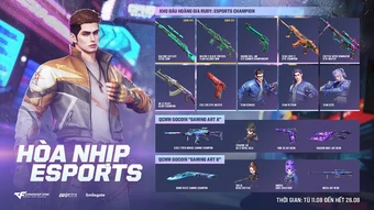 Crossfire Hòa Nhịp Esports Với Kho Báu Hoàng Gia Ruby Mới Cùng QCMM Gocoin Cùng Chủ Đề