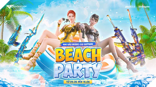 Crossfire Mang Mùa Hè Đến Với Game Thủ Qua Kho Báu Hoàng Gia Sapphire – Beach Party Và Ưu Đãi Sale Balo