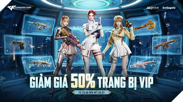 Crossfire Mừng 6 Năm Đồng Hành Cùng VTC Online Với Sự Kiện Giảm Giá Toàn Bộ Cửa Hàng VIP Crossfire Mừng 6 Năm Đồng Hành Cùng VTC Online Với Sự Kiện Giảm Giá Toàn Bộ Cửa Hàng VIP