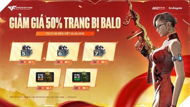 Crossfire Tung Chuỗi Sự Kiện Mừng Quốc Khánh 2/9, Ra Mắt Loạt Vũ Khí Độc Quyền Mang Dấu Ấn Việt Nam Crossfire Tung Chuỗi Sự Kiện Mừng Quốc Khánh 2/9, Ra Mắt Loạt Vũ Khí Độc Quyền Mang Dấu Ấn Việt Nam