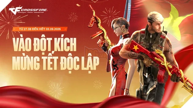 Crossfire Tung Chuỗi Sự Kiện Mừng Quốc Khánh 2/9, Ra Mắt Loạt Vũ Khí Độc Quyền Mang Dấu Ấn Việt Nam Crossfire Tung Chuỗi Sự Kiện Mừng Quốc Khánh 2/9, Ra Mắt Loạt Vũ Khí Độc Quyền Mang Dấu Ấn Việt Nam