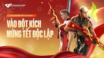 Crossfire Tung Chuỗi Sự Kiện Mừng Quốc Khánh 2/9, Ra Mắt Loạt Vũ Khí Độc Quyền Mang Dấu Ấn Việt Nam