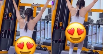 Đăng clip tập gym, nữ YouTuber bỗng chốc nổi như cồn, dân mạng ngỡ ngàng trước vóc dáng nóng bỏng