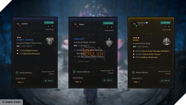 Diablo 4 Lord of Hatred: Trang bị xanh giá hàng tỷ vàng nhờ Horadric Cube