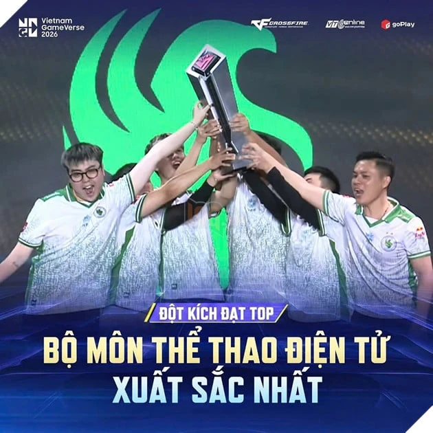 Đột Kích Lập “Hat-Trick” Danh Hiệu Tại Vietnam Gameverse 2026: Hành Trình 18 Năm Khẳng Định Vị Thế Tượng Đài FPS Đột Kích Lập “Hat-Trick” Danh Hiệu Tại Vietnam Gameverse 2026: Hành Trình 18 Năm Khẳng Định Vị Thế Tượng Đài FPS