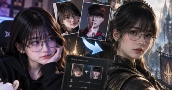 Được gọi là Faker phiên bản nữ, hot girl vào game bom tấn rồi tự tạo luôn một Faker khác khiến cộng đồng thích thú