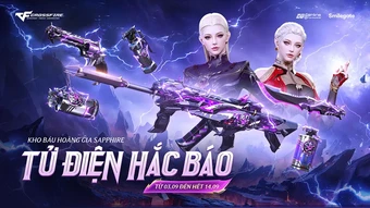Game Thủ Sẽ Càn Lướt Chiến Địa Với Kho Báu Hoàng Gia Sapphire: Tử Điện Hắc Báo Của Crossfire