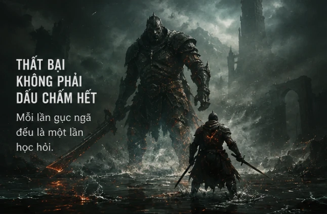 Học cách đối mặt với thất bại từ những tựa game Souls-like: Tại sao đàn ông cần sự kiên trì?