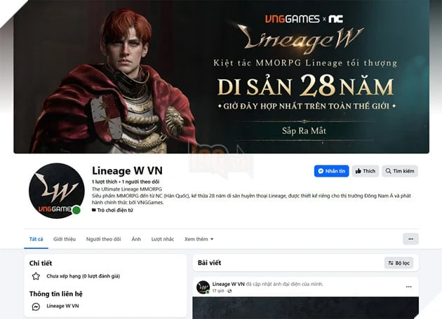 Hot! Lineage W Bất Ngờ Mở Cửa Các Kênh Mạng Xã Hội, Xuất Hiện Chính Thức Tại Việt Nam Và Đông Nam Á Hot! Lineage W Bất Ngờ Mở Cửa Các Kênh Mạng Xã Hội, Xuất Hiện Chính Thức Tại Việt Nam Và Đông Nam Á