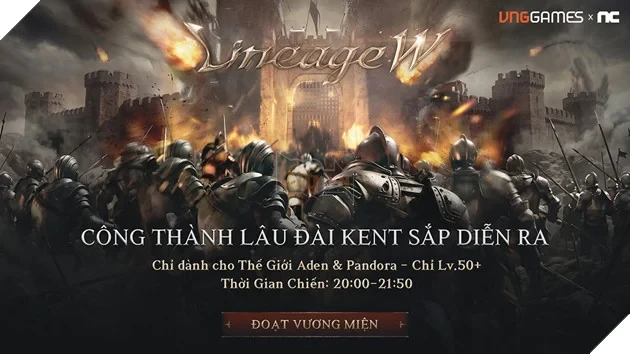Lineage W - Quyền Lực Và Tài Phú Sẽ Về Tay Kẻ Đoạt Được Vương Quyền Thành Kent Sắp Tới!