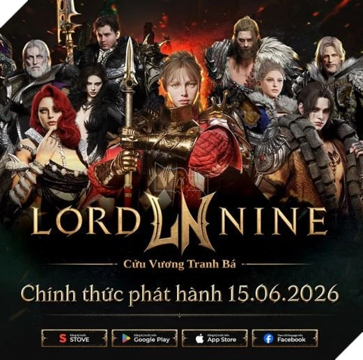 LORDNINE Mở Đăng Ký Sớm, Tung Chuỗi Sự Kiện với phần thưởng đến 70 Triệu Đồng Trước Thềm Ra Mắt
