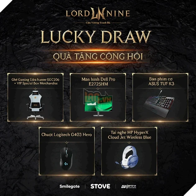 LORDNINE "Chơi Lớn" Vung Gần 200 Triệu Đồng Phát Quà Cho Game Thủ Nhân Dịp Ra Mắt Server Mới Helena!