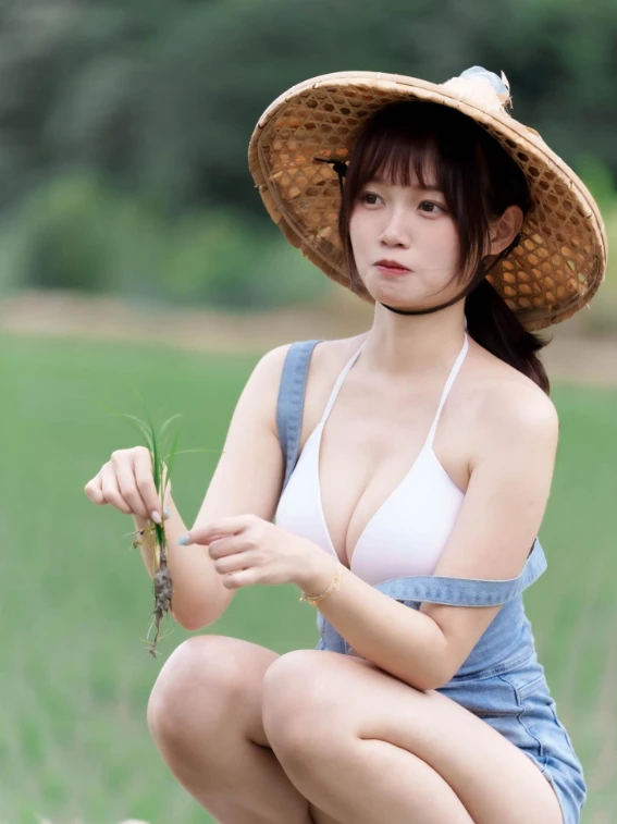 Mặc trang phục gợi cảm xuống đồng làm ruộng, hot girl mạng nhận chỉ trích nặng nề, vẫn được CĐM quan tâm đặc biệt Mặc trang phục gợi cảm xuống đồng làm ruộng, hot girl mạng nhận chỉ trích nặng nề, vẫn được CĐM quan tâm đặc biệt