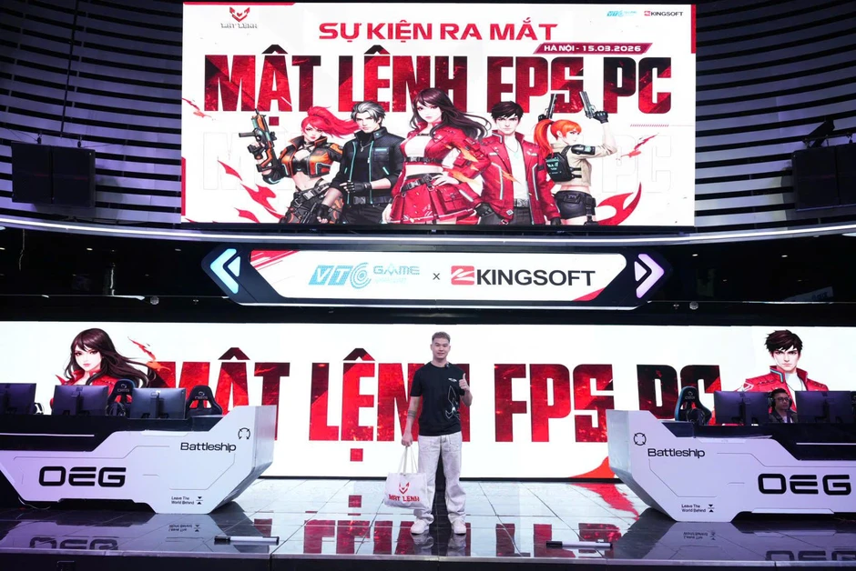 Mật Lệnh FPS PC ra mắt cùng streamer Rambo, khuấy động cộng đồng game thủ Việt