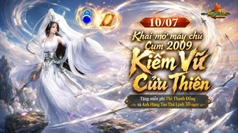 Máy Chủ Kiếm Vũ Cửu Thiên Khai Mở, Chuẩn Kiếm Thế 2009