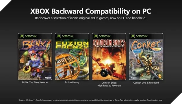 Microsoft ra mắt Xbox Backward Compatibility trên PC, hỗ trợ chơi game Xbox cổ điển với đồ họa nâng cấp