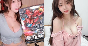 Nổi lên nhờ clip lắp Gundam theo phong cách quyến rũ, nữ YouTuber bất ngờ đổi hướng, chuyển luôn sang làm hot girl gợi cảm