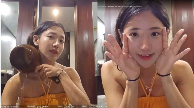 Phát trực tiếp cảnh t.ắ.m, nữ streamer hút hàng chục nghìn lượt xem